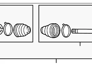 Axle Assembly - Mazda (FA52-25-60XR-0C)