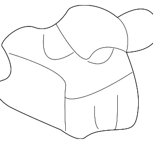 Handle, Outside Joint - Mazda (GD1F-58-411)