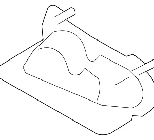Rear Bracket - Mazda (BP4K-53-84XB)