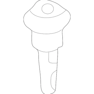 Antenna Mast - Mazda (0000-81-2627)