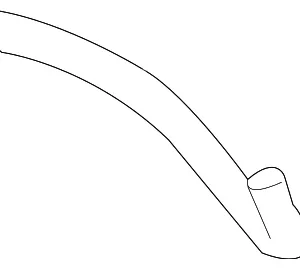 Washer Hose - Mazda (BBM8-67-501)