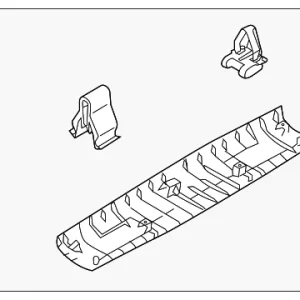 Upper Gate Trim - Mazda (BCKD-68-930A-02)