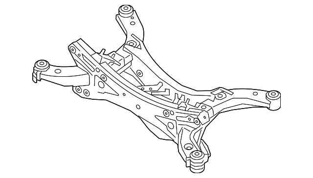 Cross-Member - Mazda (TK48-28-80XC)
