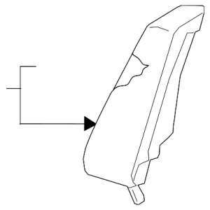 Bolster - Mazda (GAAS-57-500-2A)