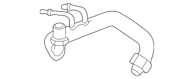 Egr Pipe - Mazda (1FAB-20-310A)