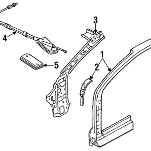 Antenna Assembly - Mazda (0000-81-930B-CR)
