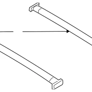 Cross Bar - Mazda (ZZDA-51-7C0A)