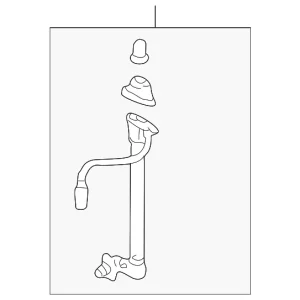 Antenna, Manual - Mazda (GD7A-66-930B)