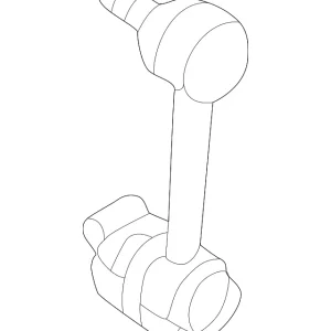 Suspension Stabilizer Bar Link Kit - Mazda (GD1J-28-170)