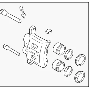 Caliper Piston - Mazda (LC62-33-61X)