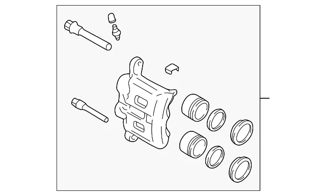 Caliper Piston - Mazda (LC62-33-61X)