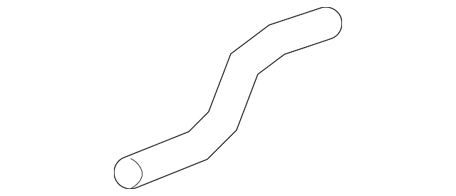 Lower Hose - Mazda (ZZC6-15-185)
