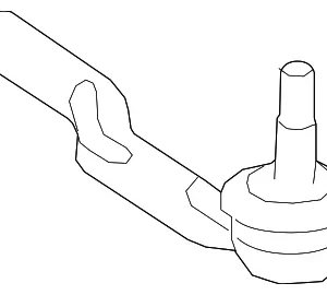 Outer Tie Rod - Mazda (GBEF-32-290)