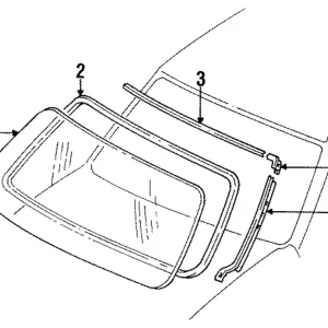 Windshield - Mazda (FB03-63-901E)