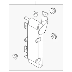 Auxiliary Cooler - Mazda (FSKB-19-9F0)