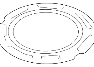 Fuel Pump Assembly Retainer Ring - Mazda (GS3L-42-161)