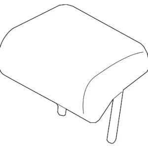 Headrest, Center - Mazda (KD45-88-340-02)