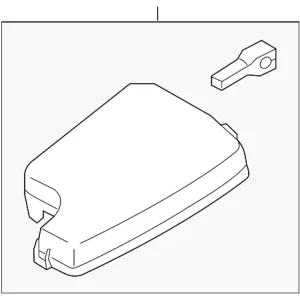 Fuse Box Cover - Mazda (KD45-66-76YF)
