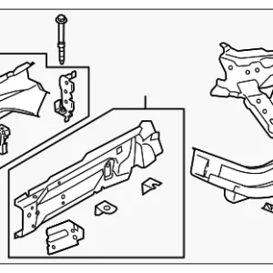 Rail Assembly - Mazda (DR61-53-300)