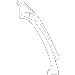 Rear Pillar Trim - Mazda (ZZCA-68-280A-32)