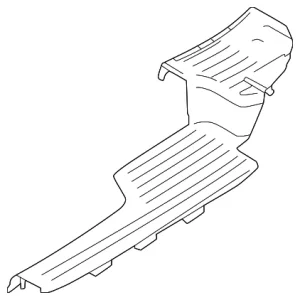 Rear Sill Plate - Mazda (KMV6-68-730-02)