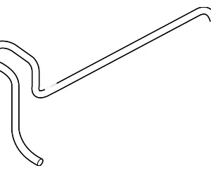 Washer Hose - Mazda (GM9E-67-501)