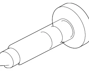 Rear Seal Retainer - Mazda (GE4T-56-399)