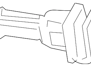 Windshield Pillar Trim Clip - Mazda (GS3L-68-162A)