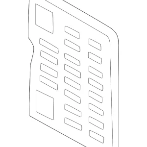Fuse Box Cover - Mazda (NC72-66-731A)