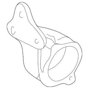 Support Bracket - Mazda (GA03-25-741D)
