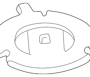 Blower Assembly Seal - Mazda (EC01-61-J06A)