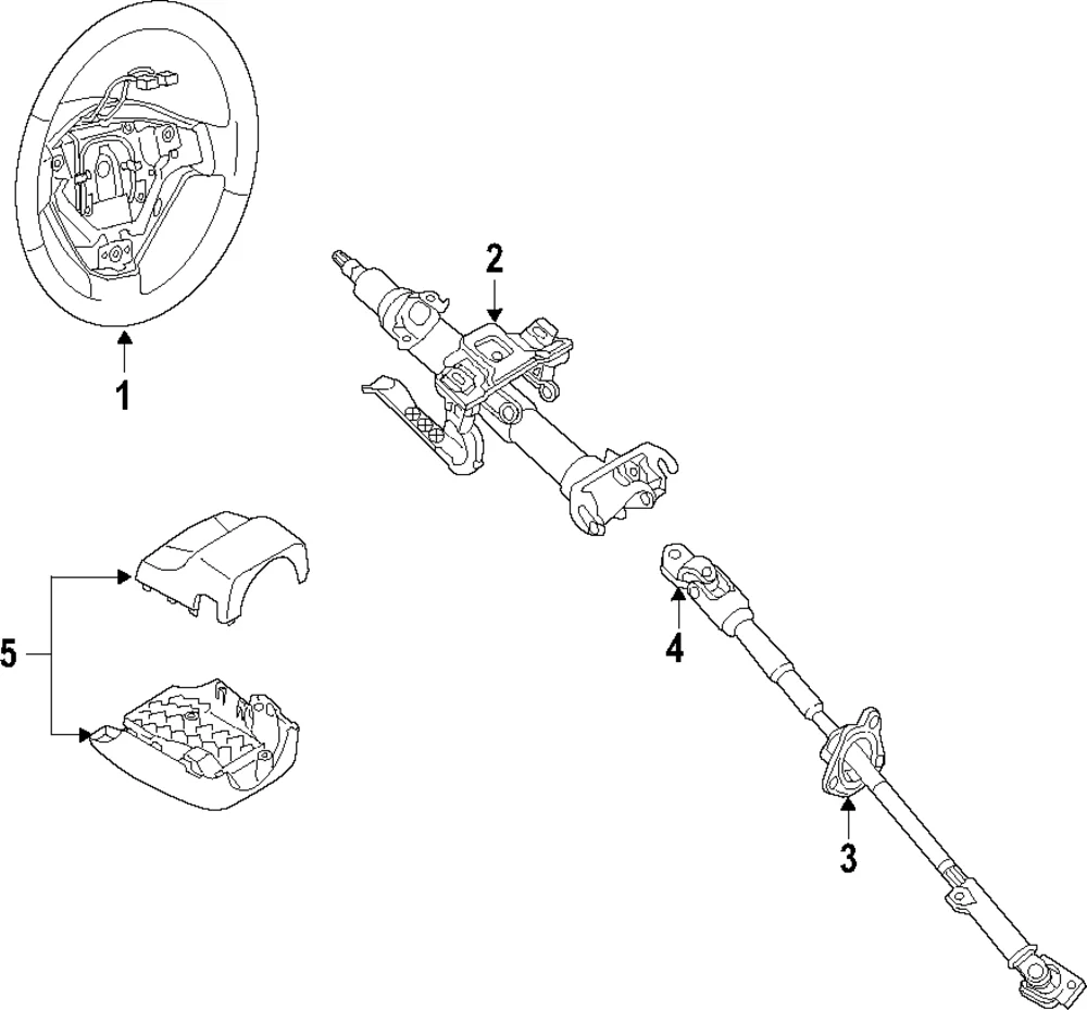 Cover Column - Mazda (NA1P-60-230B-02)