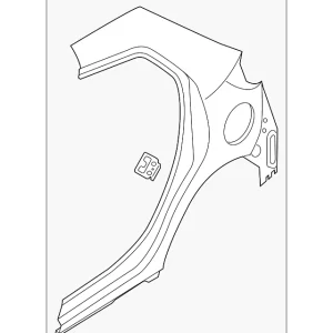 Quarter Panel - Mazda (D6Y1-70-410E)