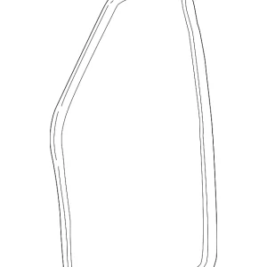Weatherstrip - Mazda (ZZB1-58-760)