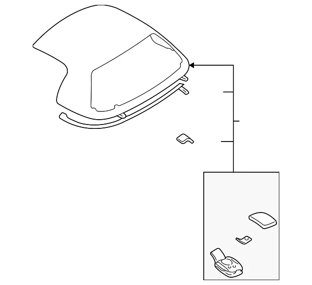 Roof Panel - Mazda (NC10-R1-82XB-50)