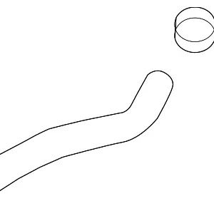 By-Pass Hose - Mazda (PY8W-15-260B)