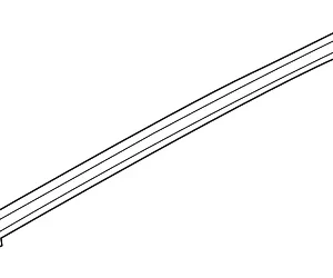 Window Molding - Mazda (KD53-50-991D)