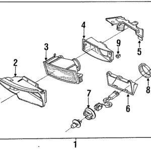 Socket Cover - Mazda (FC04-51-6G4)