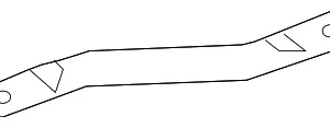 Cross Bar - Mazda (EH44-28-E91)