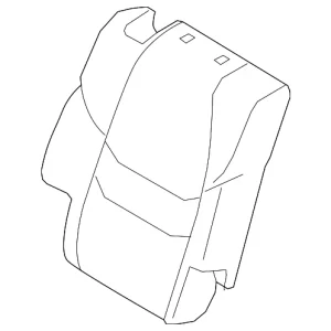 Seat Back Cover - Mazda (TK79-88-231-02)