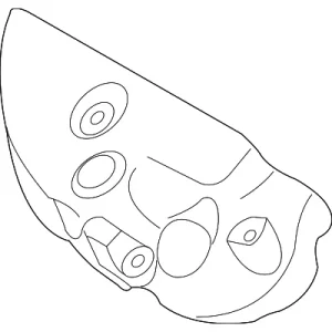 Heat Shield - Mazda (CY01-13-380A)