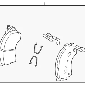 Brake Pads - Mazda (GPYB-33-23ZG)