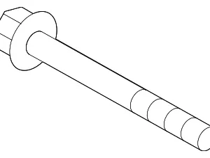 Torque Arm Mount Bolt - Mazda (9YA0-21-454)