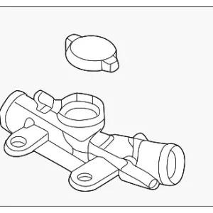 Engine Coolant Filler Neck - Mazda (PX8E-15-17Y)