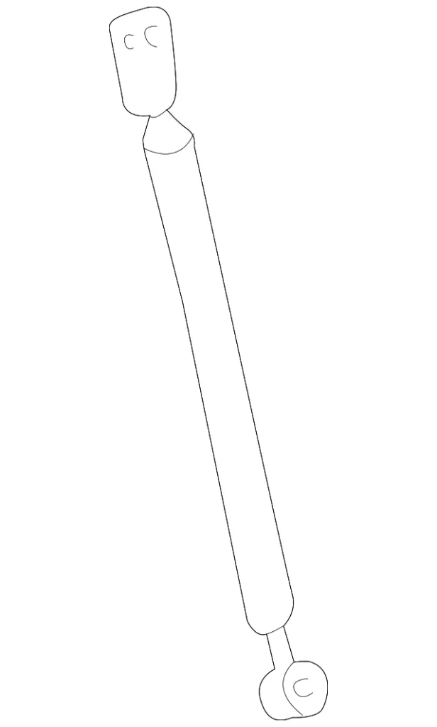 Support Cylinder - Mazda (LC62-63-620F)