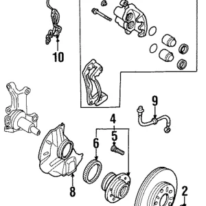 Speed Sensor Assembly - Mazda (LB83-43-70XC)