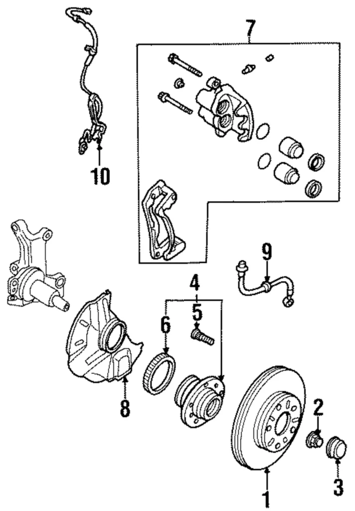Hub Assembly - Mazda (LB83-33-060)