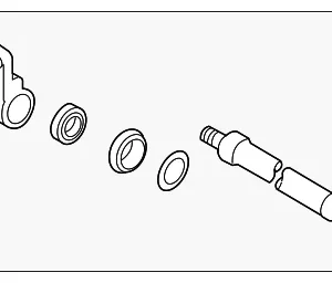 Intermediate Shaft - Mazda (GG47-25-700D)