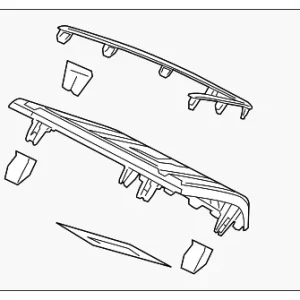 Shift Panel - Mazda (CG25-64-350A)