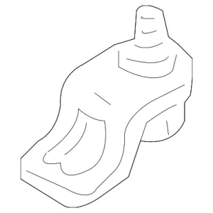 Seat Belt Anchor - Mazda (EC01-57-77XF)